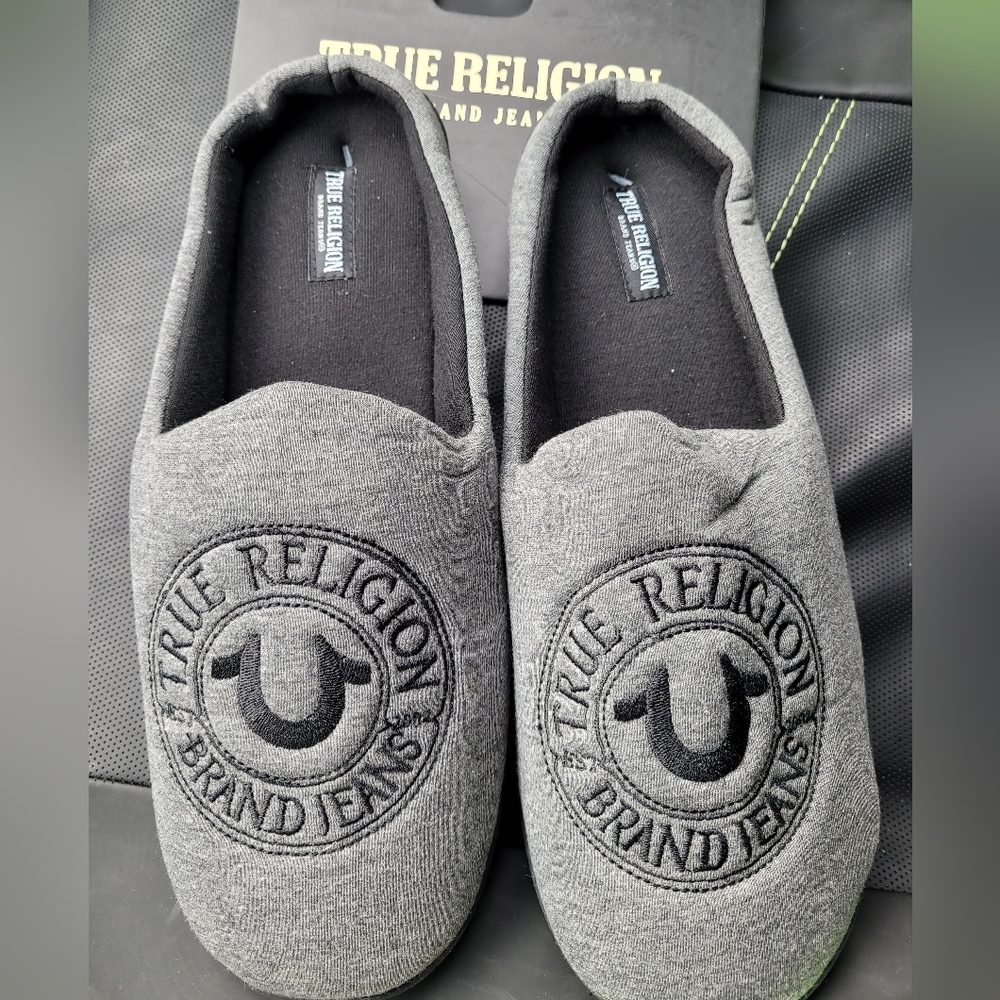 True Religion Mens Slippers